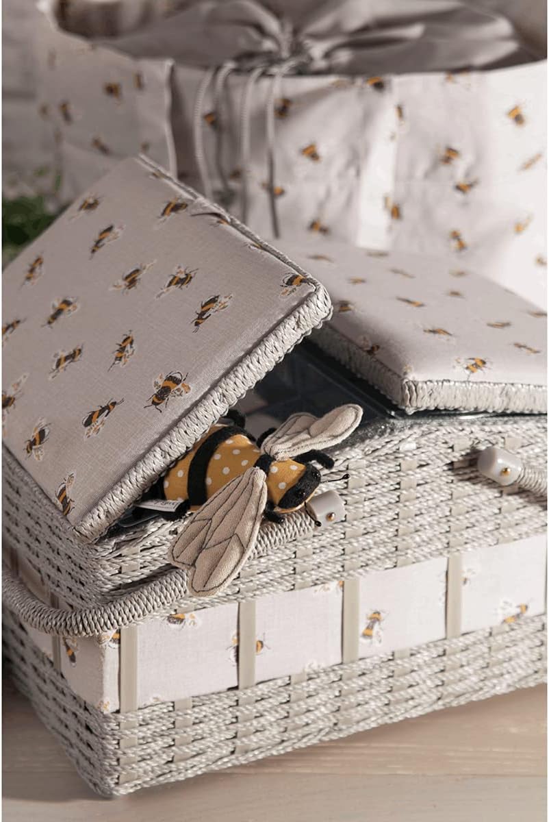Sewing basket large Mez Crafts - Beautiful Bees Biene, Biene