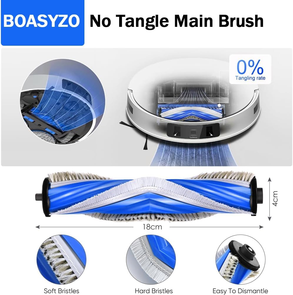 T30 Pro Omni Rollenbürsten für ECOVACS DEEBOT T30 Pro Omni/ T30 Omni/ T30S/ T30S Combo/ N20 Plus/ N2