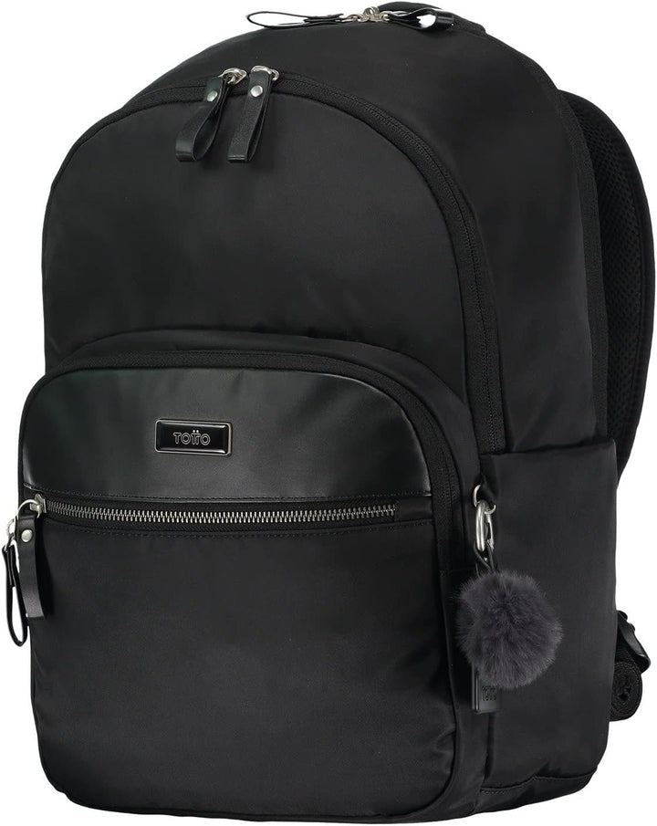 TOTTO Damen Morral Adelaide 3 Rucksack, Schwarz, Einheitsgrösse