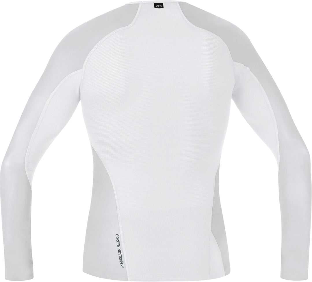 GOREWEAR M Gore® Windstopper® Base Layer Shirt Langarm S Light Grey/White, S Light Grey/White