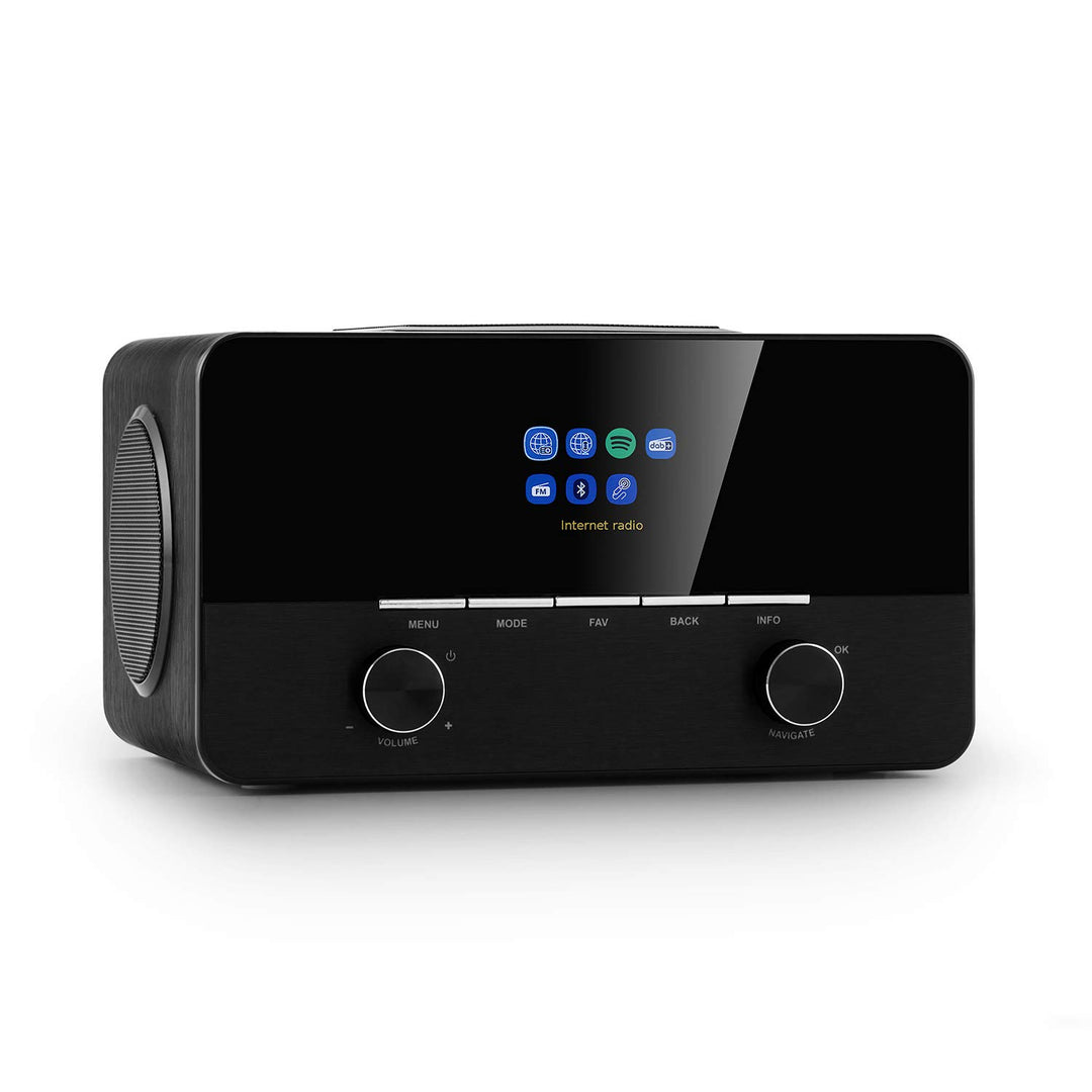 auna Connect 150 SE - Smart Radio 2.1-Internetradio, DAB/DAB+ / PLL-UKW-Radio, Mediaplayer, Spotify