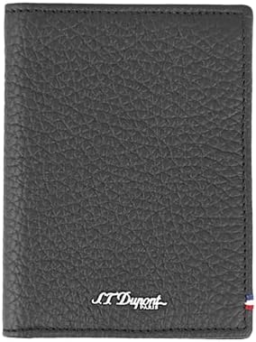 S.T. Dupont Neo Capsule Vertikale Geldbörse für 4 Karten, Schwarz