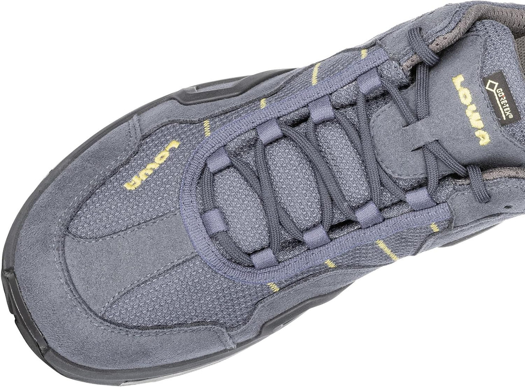 LOWA Halbschuh Gorgon GTX, 40 EU Stahlblau Senf