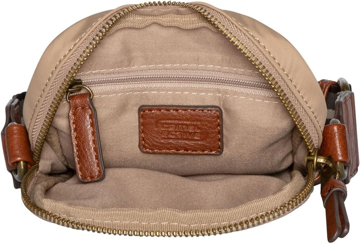 camel active bags Bari Damen Gürteltasche Bauchtasche Gross Beige 14x2,5x20 Beige, 14x2,5x20 Beige