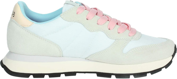 SUN68 Unisex Ally Solid NylonSneaker 41 EU Weiss, 41 EU Weiß