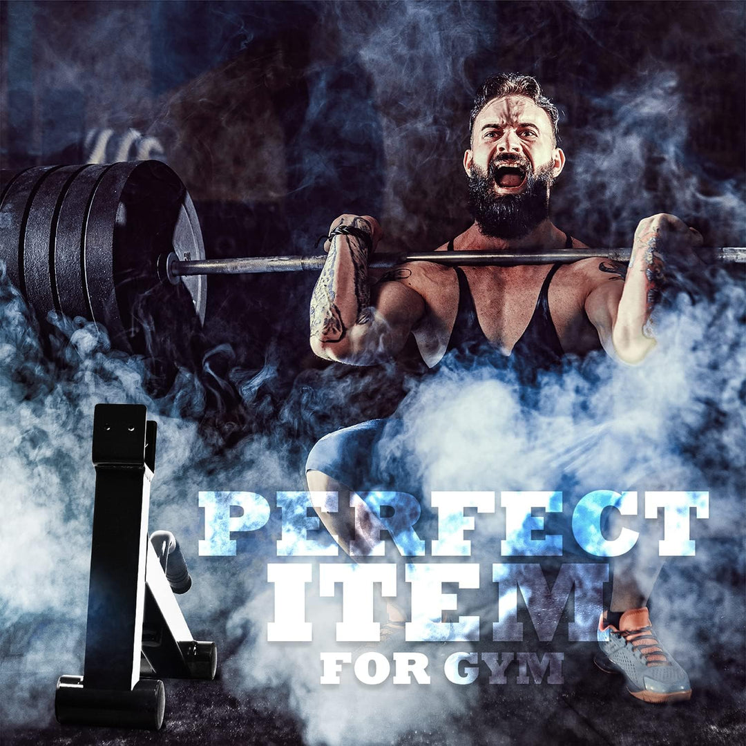 Yes4All Deadlift Jack | Kreuzheben Langhantelheber mit UHMW Protective Pad Griff für Laden und Entla