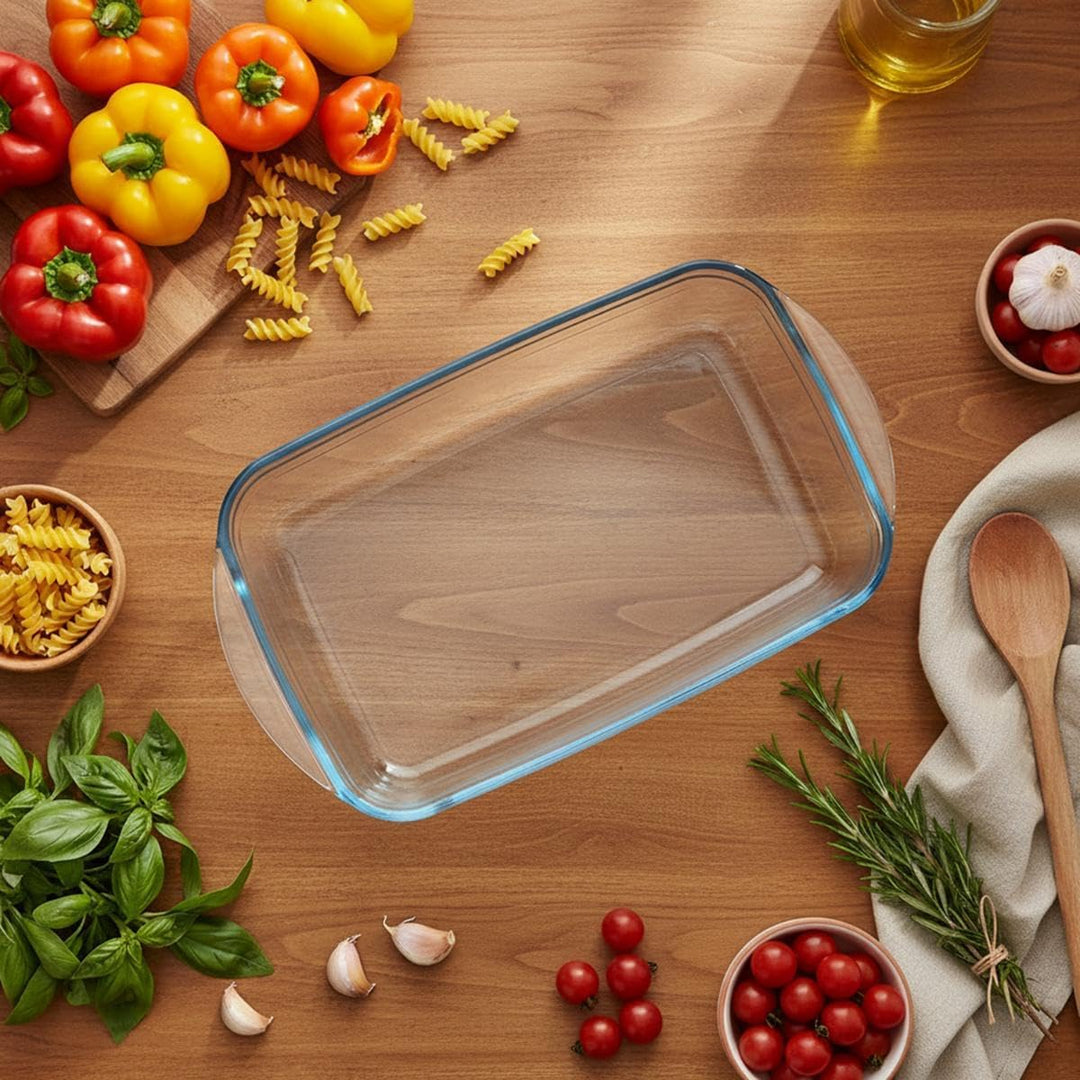 Pyrex Bräter, Auflaufform, rechteckig 4,5 Liter Essentials Rechteckige Schale 40.299999999999997x26.