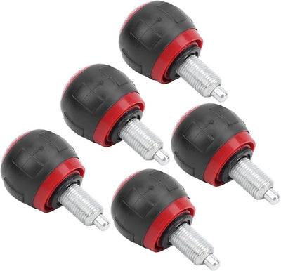 Zugstift Federstifte 5 Stück 50x45mm M16 Fitness Pop Zugstiftknopf Release Synthetischer Kartongriff