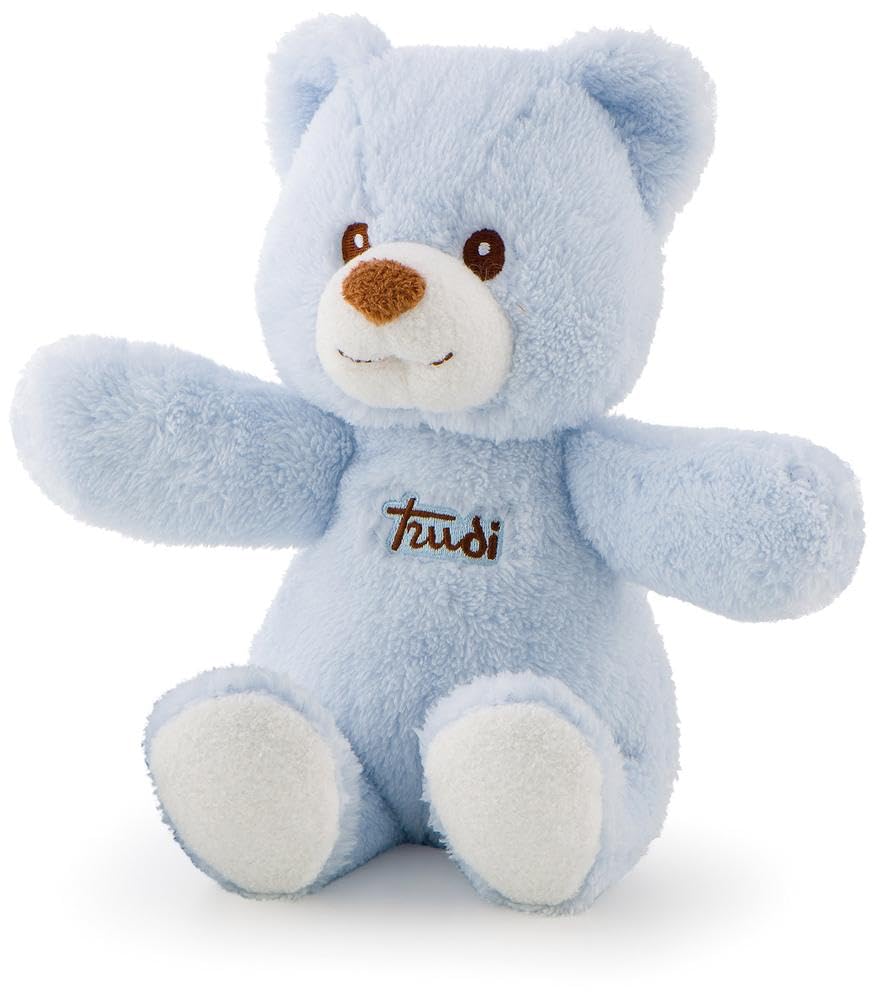 Trudi Bär Spieluhr Cremino Blau Plüschtiere und Doudou-Spieluhren für Babys. Baby-Teddybären für Kin