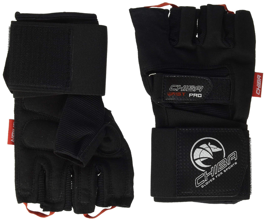 Chiba Unisex Wristguard Protect Handschuhe, Black XS Schwarz, XS Schwarz