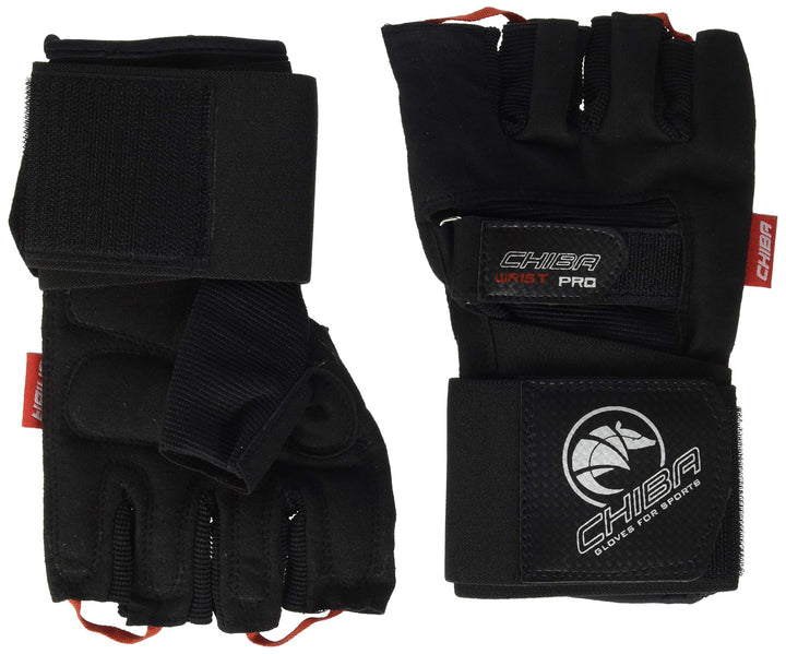 Chiba Unisex Wristguard Protect Handschuhe, Black XS Schwarz, XS Schwarz