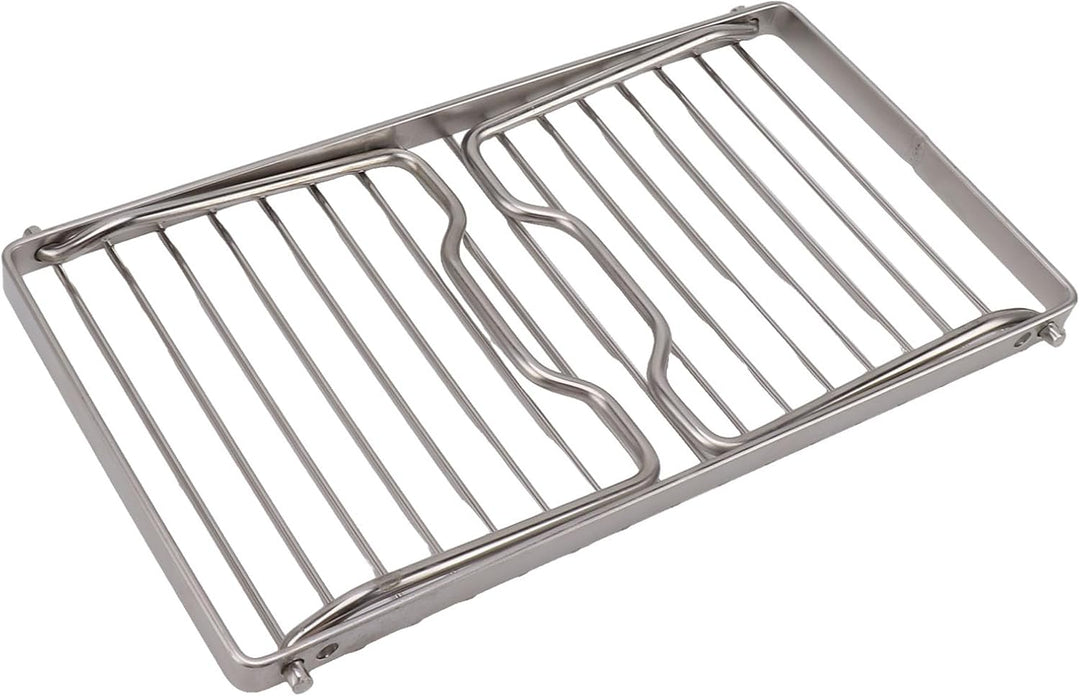Klappbarer Lagerfeuer-Grill, Faltbarer Lagerfeuer-Grill, Robuster Stahlrost, Tragbarer Camping-Grill
