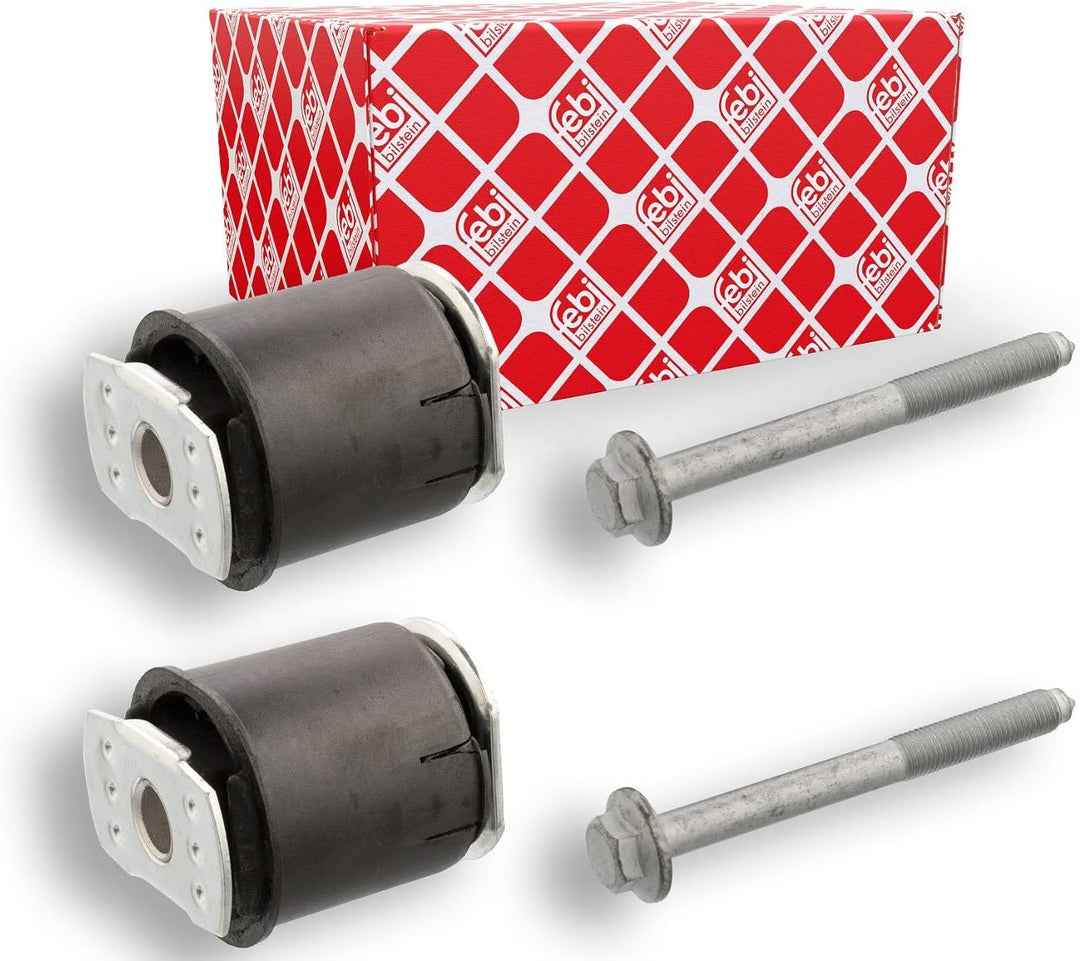 febi bilstein 32632 Achskörperlagersatz für Hinterachsträger, mit Schrauben , 1 Stück