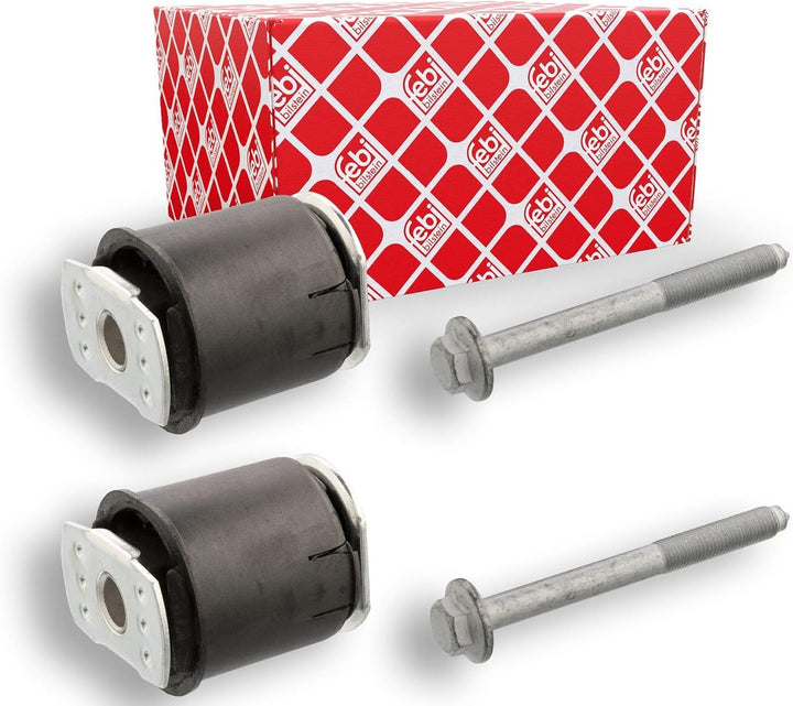 febi bilstein 32632 Achskörperlagersatz für Hinterachsträger, mit Schrauben , 1 Stück