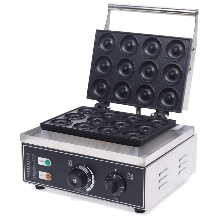 Donut Maker Maschine Kommerzielle Nutzung|Antihaft 220V Elektrische 12pcs Donut Backmaschine|1500KW