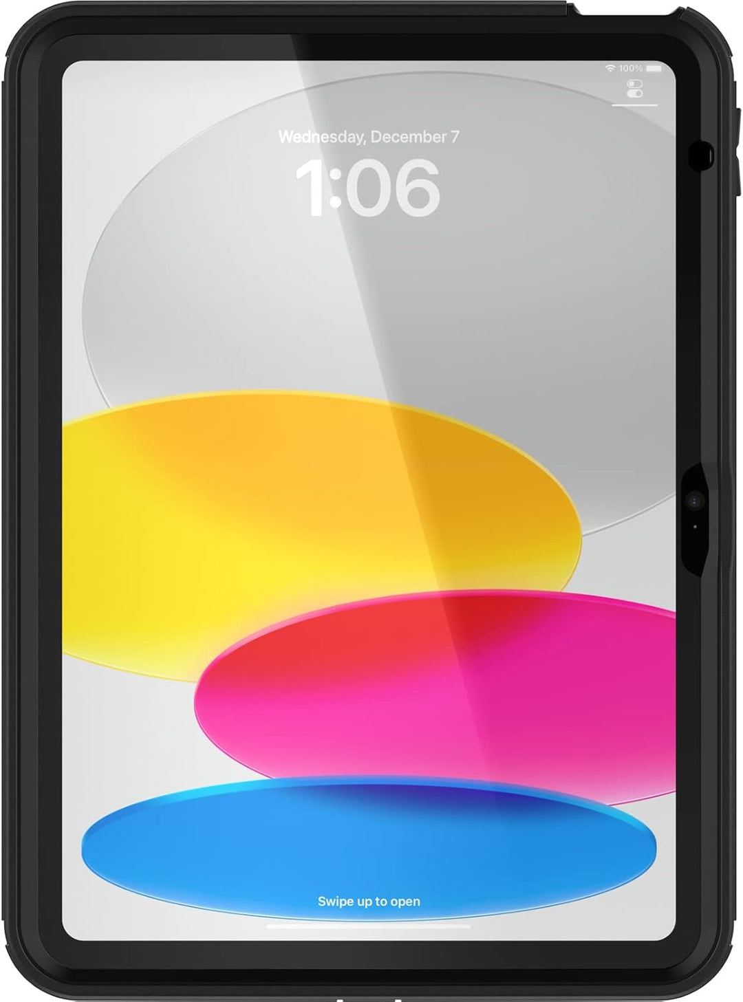 OtterBox Defender Series Schutzhülle für iPad 10. Generation, Schwarz Defender Serie Schwarz, Defend
