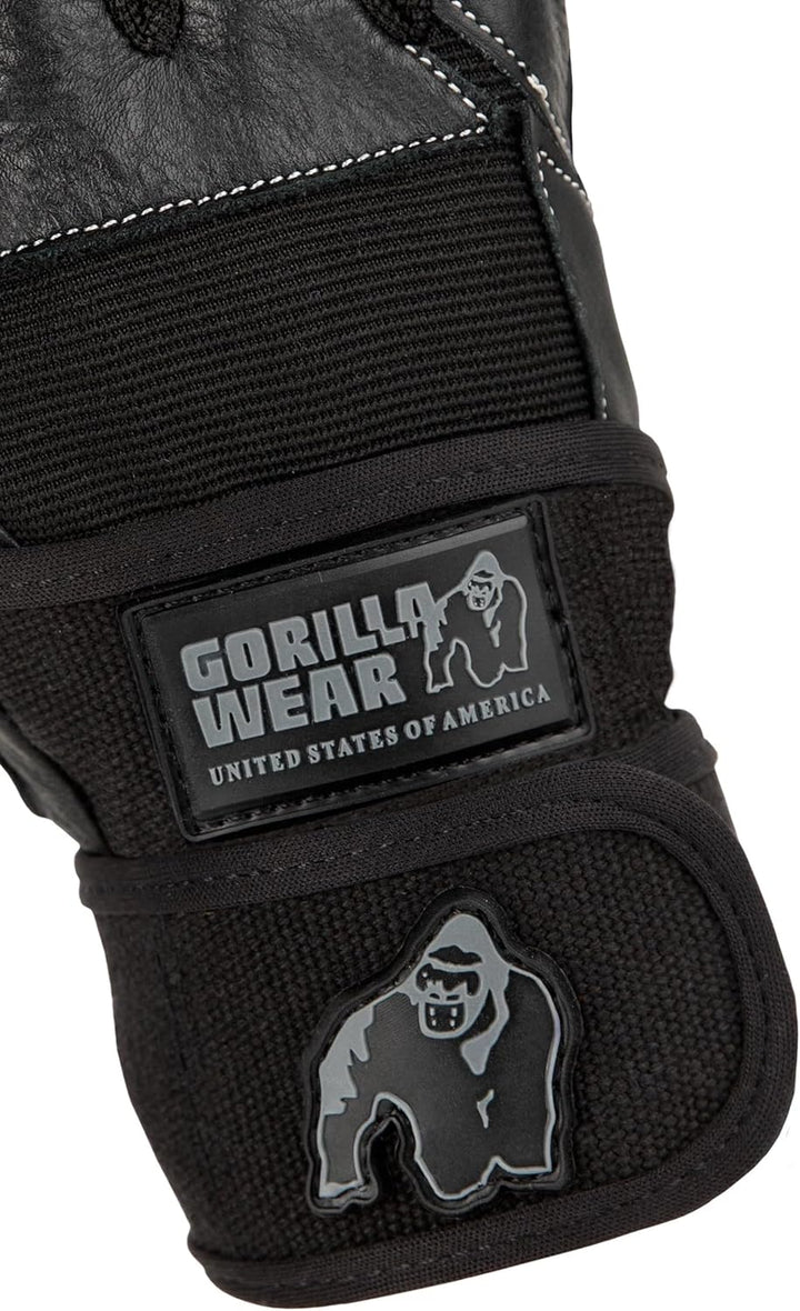 Gorilla Wear Wrist Wrap Gloves - Dallas XL Schwarz, XL Schwarz