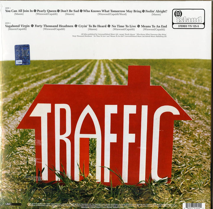 Traffic, Vinyl