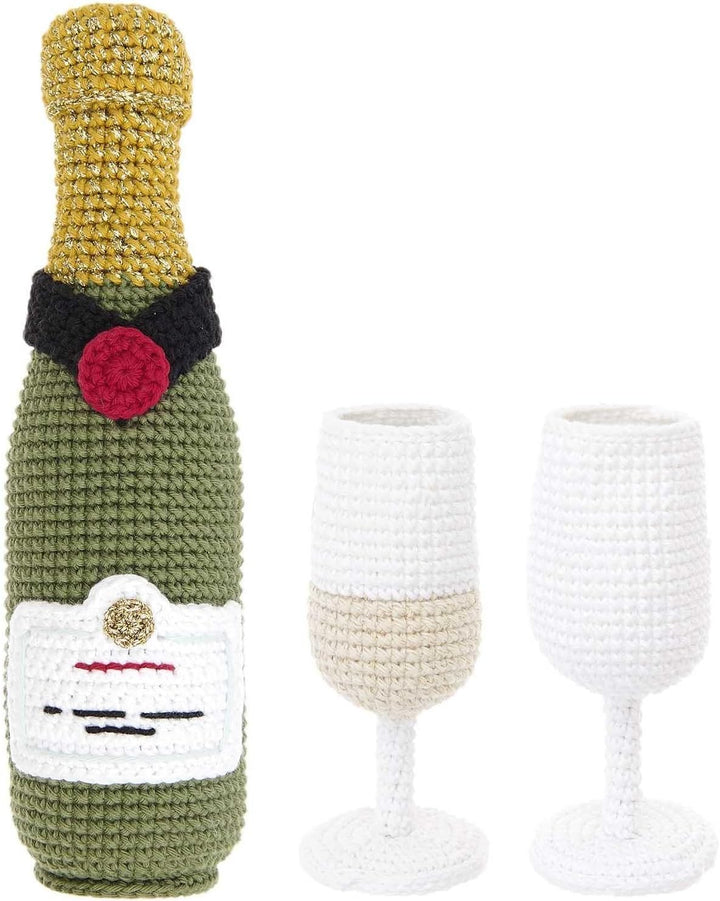 Ricorumi Häkelset "The Winner Is" - Champagner 1 braun, 1 braun