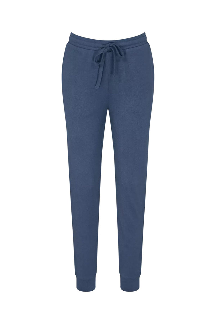 Triumph Damen Comfort Cozy Trouser Pajama Bottom 42 Crown Blue, 42 Crown Blue