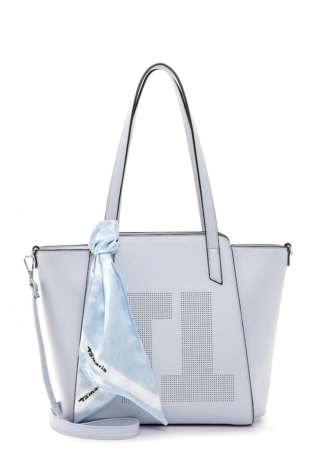 Tamaris Shopper Lana 32041 Damen Handtaschen Uni Einheitsgrösse Greyblue 855, Einheitsgrösse Greyblu