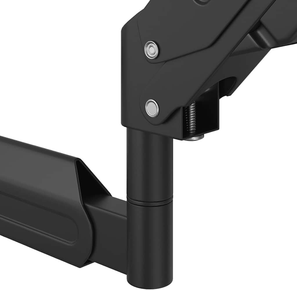Monitor-Wandhalterung für 27 Zoll Bildschirm mit Gasfeder, höhenverstellbar, schwenkbar, drehbar, au