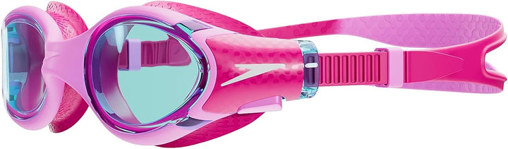Speedo Unisex Kinder Biofuse 2.0 Schwimmbrille Einheitsgrösse Flamingo Rosa/Electric Rosa/Blau, Einh