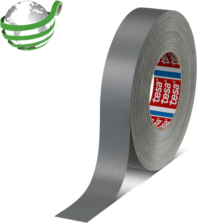 tesa band 4651 Premium leistungsstarkes Gewebeband versch. Breiten und Farben (50 mm x 50 m, grau) 5