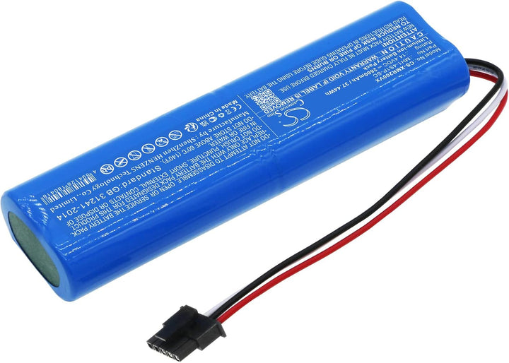 2600mAh Ersatzakku für Xiaomi Vacuum Mop 2S, Mop 3C, Mi Robot Vacuum Mop P, STYTJ02YM, XMSTJQR2S, IN
