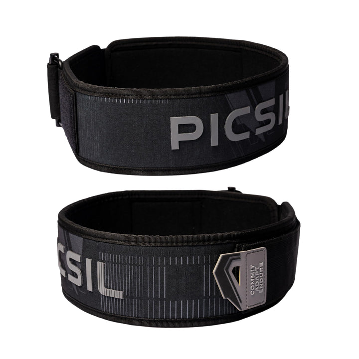 PICSIL - Lendenwirbelgurt Lockpro aus Neopren, Flexibler Support für Cross Training, Functional &amp; Po