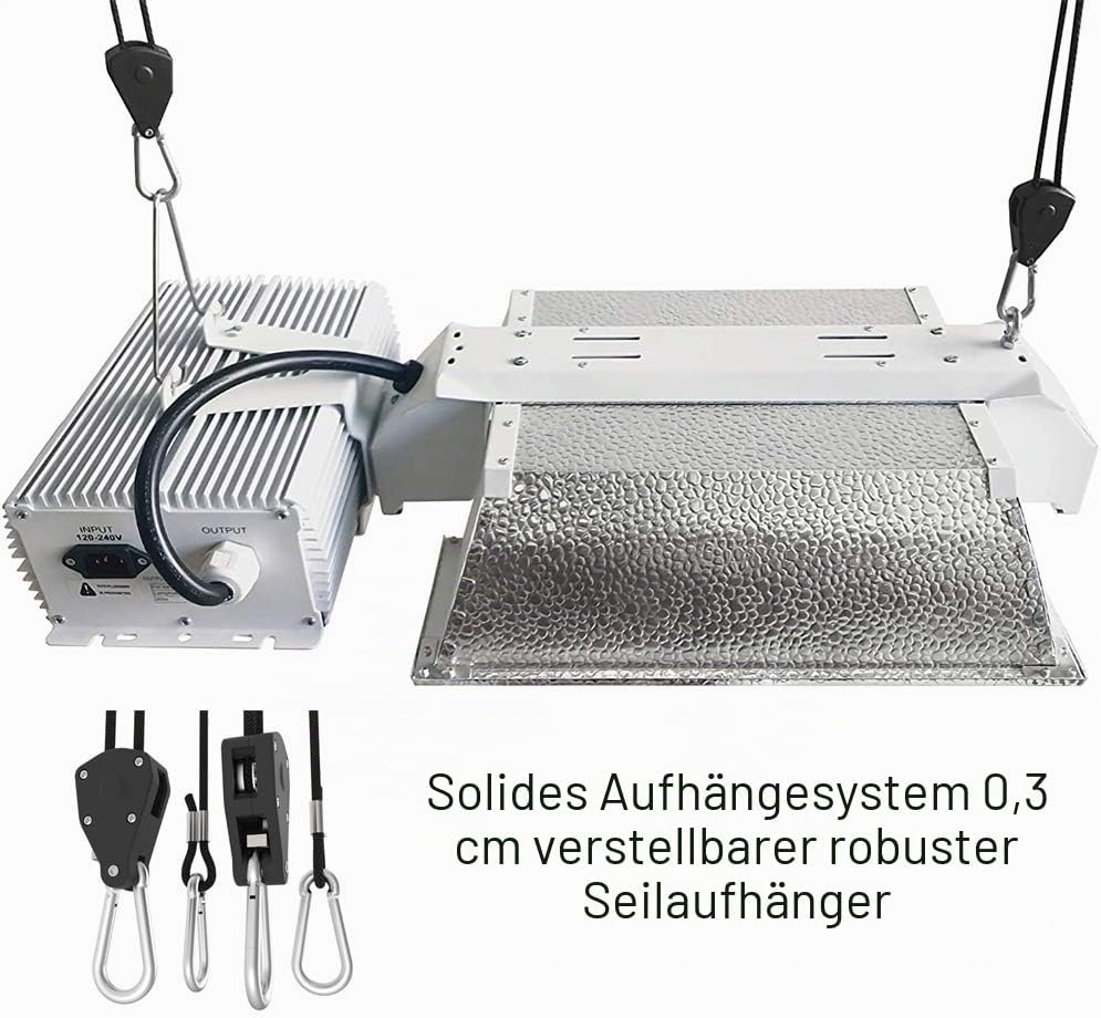 6 Paar 0,3 cm robuste Ratschenaufhänger, verstellbare Seilaufhänger für Pflanzenventilator, Filter,
