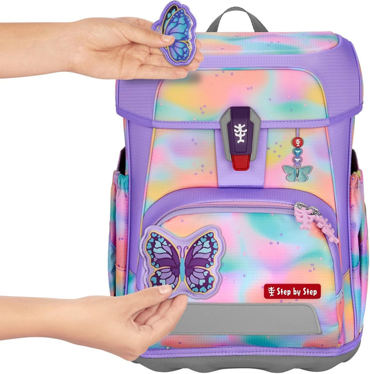 Step by Step Magic Mags Flash „Butterfly Luna“, Magnet-Applikation, Schmetterling, passend zum Schul