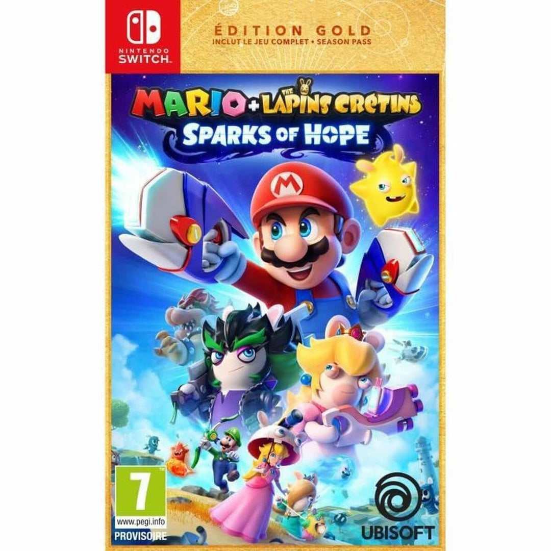 UBI SOFT FRANCE Mario+LAPINS CRETINS S.Gold SWI