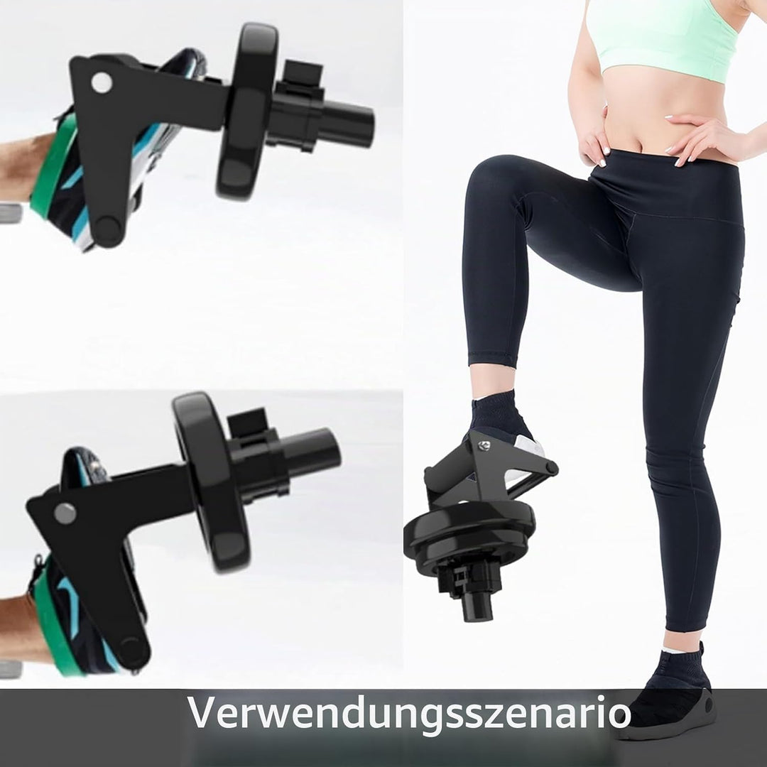 Tibialis Trainer, Beinstrecker Beinbeuger Gerät für Fitnessstudio Training im Freien und Urlaub Bein