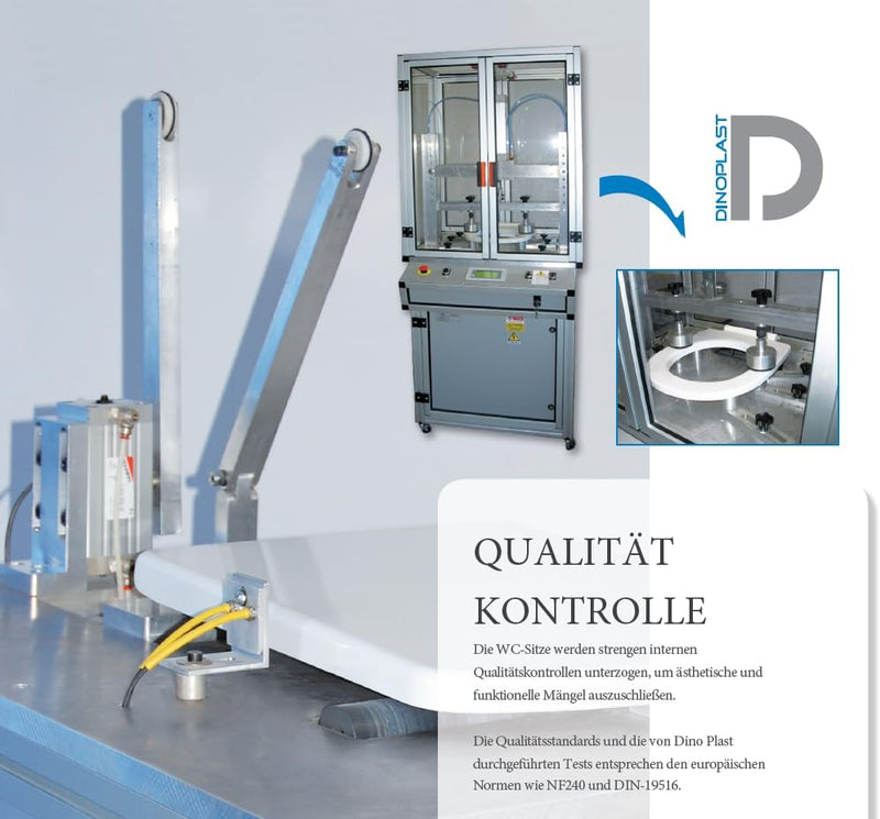 Clearfee Duroplast Premium WC-Sitz | Toilettendeckel antibakteriell | Softclose Absenkautomatik Klod