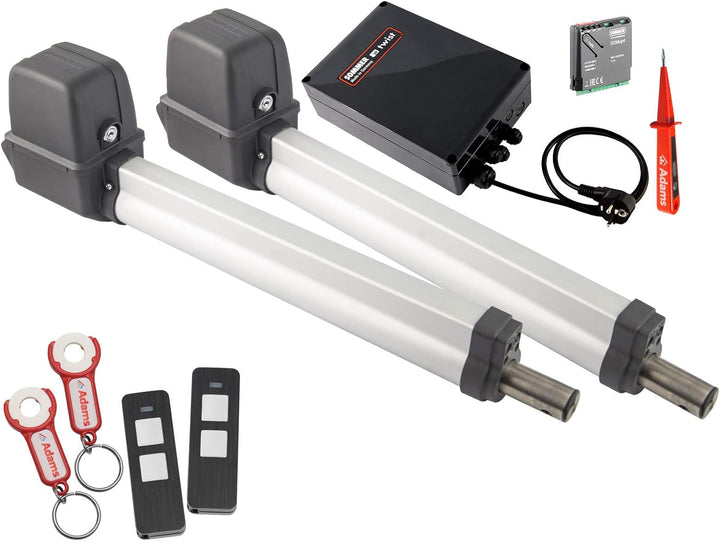 Sommer Twist 200E Drehtorantrieb 2-flüglig Set 2 Stück Handsender 4026