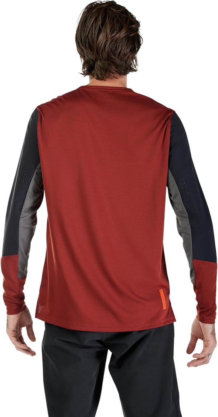 Fox Racing Herren Jersey Defend LS Trikot S Rost, S Rost