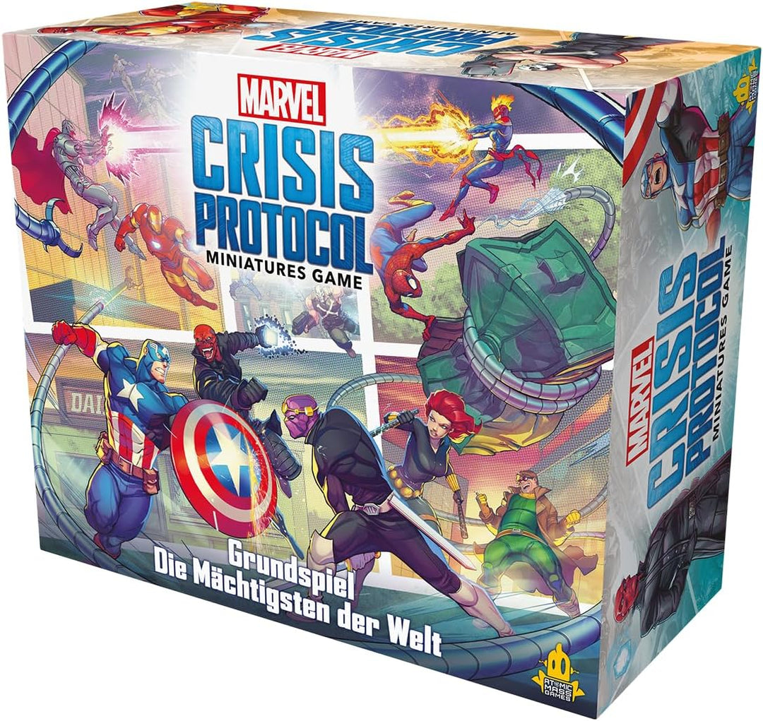 Atomic Mass Games, Marvel: Crisis Protocol, Grundspiel, Tabletop, 2 Spieler, Ab 14+ Jahren, 90-120 M