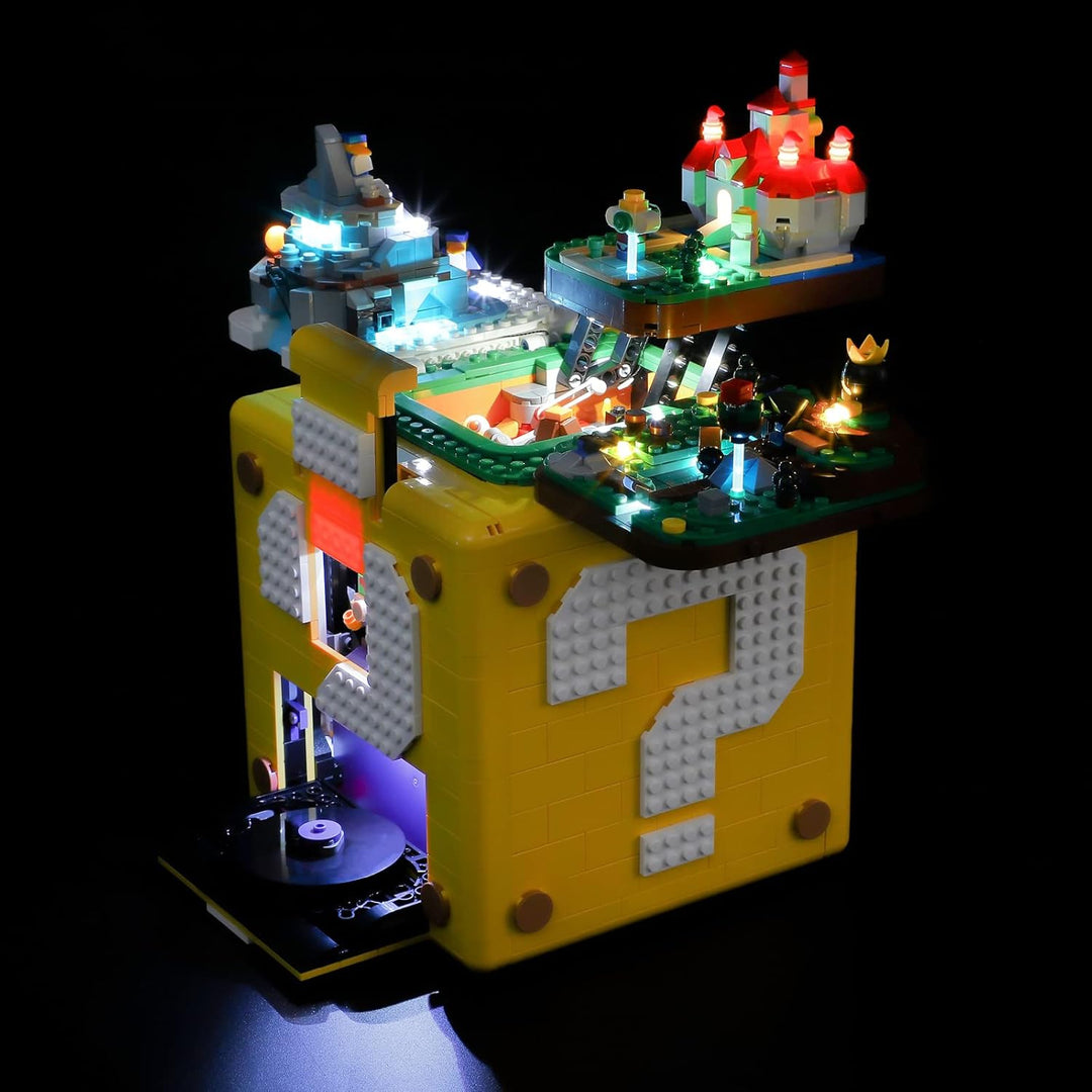 BRIKSMAX Led Beleuchtungsset für Lego Super Mario Super Mario 64 Question Mark Block - Compatible wi