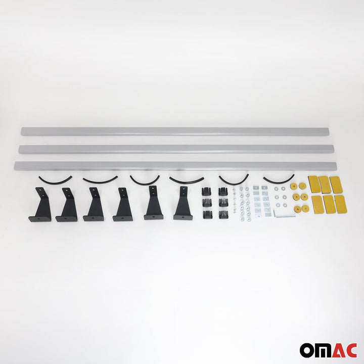 OMAC Heavy Duty Dachträger Querträger kompatibel mit Mercedes Vito W639 2003-2014 – 3 Stangen – Stah