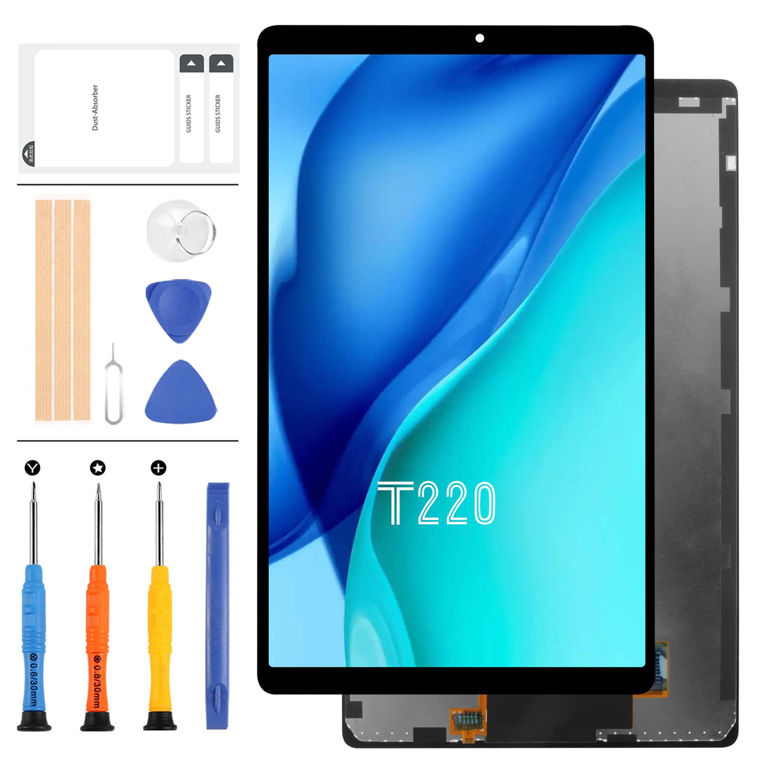 LCD-Bildschirm-Ersatz für Samsung Galaxy Tab A7 Lite Wi-Fi SM-T220 T220 LCD Touch Digitizer Display