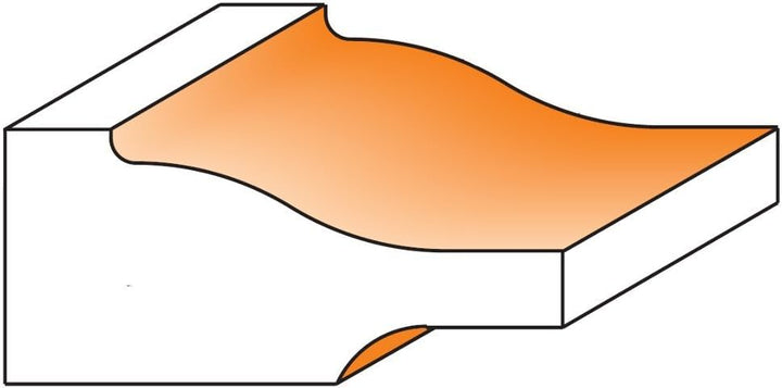 HARTMETALL-ABPLATTFRÄSER MIT UNTERSCHNEIDER S=12,7 D=89X16 890.524.11