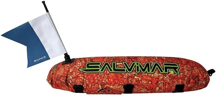 SALVIMAR Unisex – Erwachsene Boa Siluro aus Stoff Sub unica - 84 cm Hohe Sichtbarkeit, unica - 84 cm