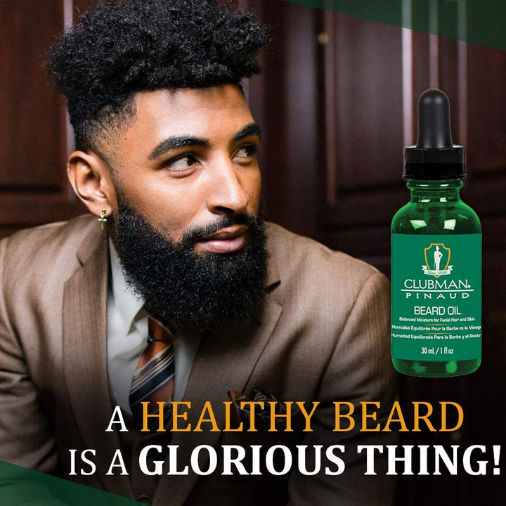 Clubman Pinaud Beard Oil, Bartöl, 1er Pack (1 x 30 ml)
