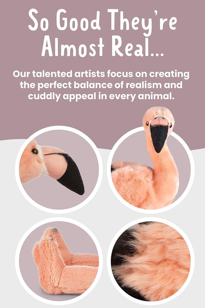 Living Nature Stofftier - Flamingo (30cm) Flamingo (30 cm), Flamingo (30 cm)