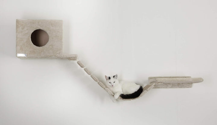 Maxi-Pet 81635 Kletterwand für Katzen Mount Everest, 9-teilig,