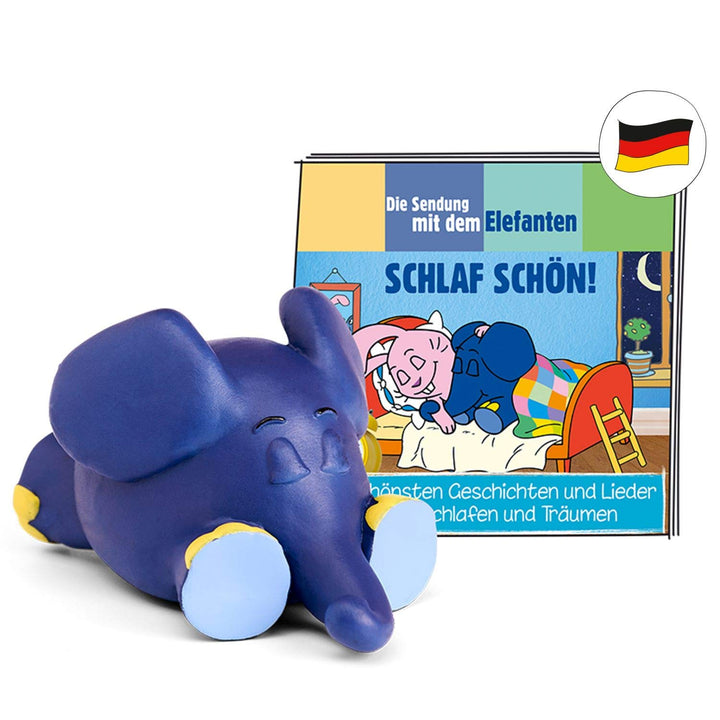 tonies Hörfiguren für Toniebox, Die Sendung mit dem Elefanten – Schlaf schön!, Hörbuch mit Liedern f