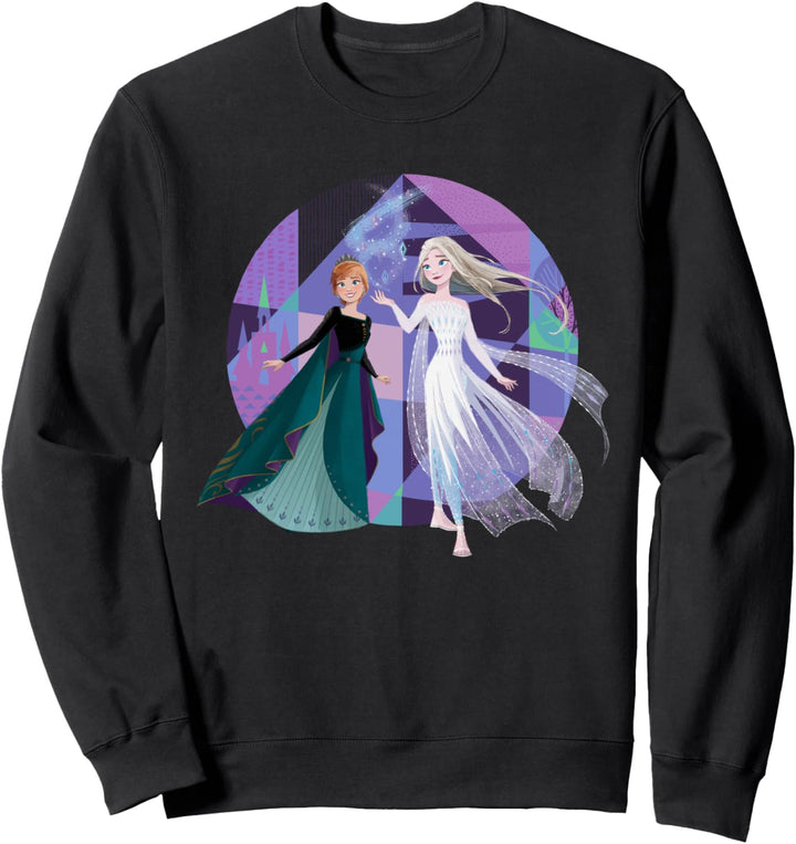 Disney Frozen 2 Queen Anna and Snow Queen Elsa Sweatshirt