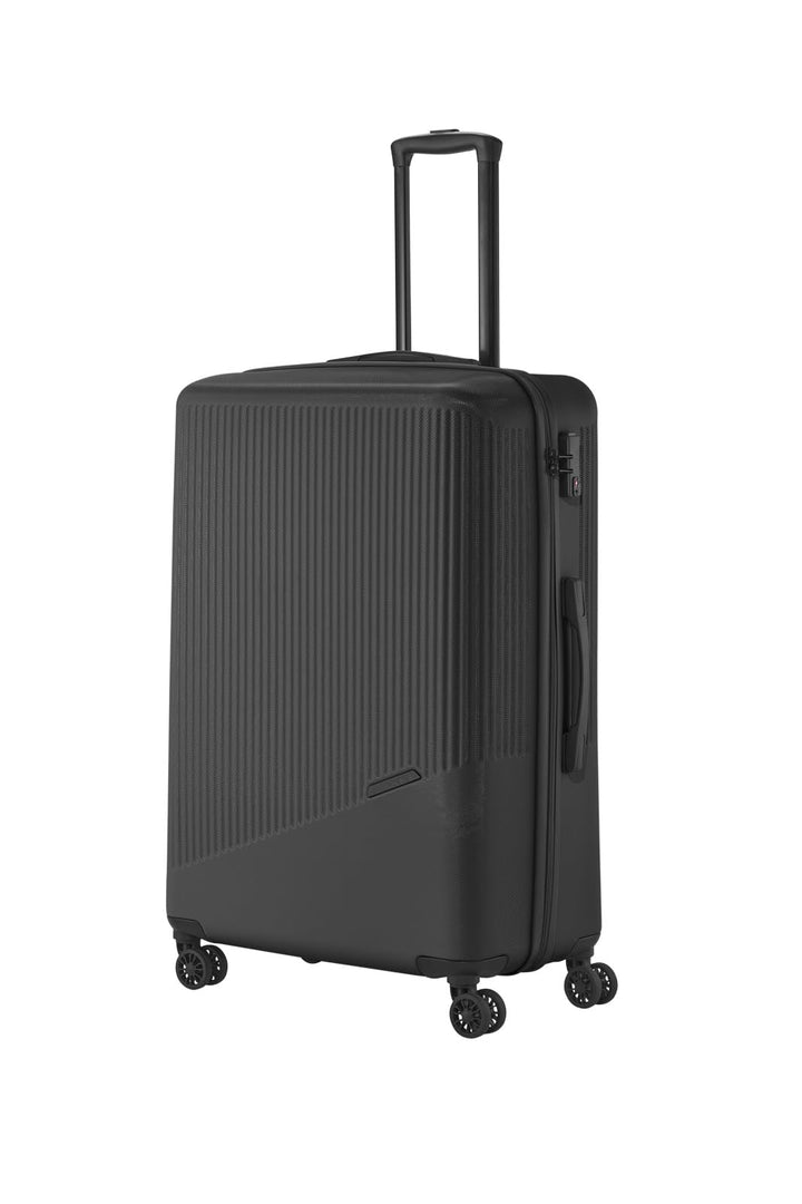 travelite 4-Rad Hartschalenkoffer gross 96 Liter, Gepäck Serie BALI: ABS Hartschalen Trolley mit TSA