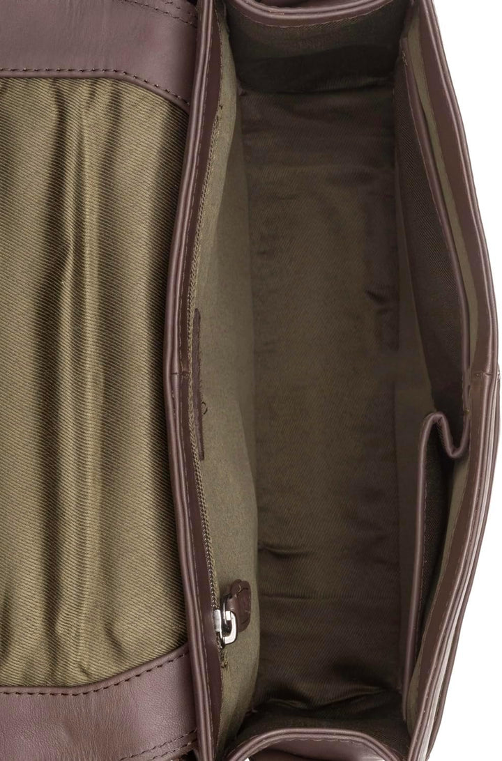 LEABAGS Leder Umhängetasche Herren &amp; Damen I Echtleder Laptoptasche bis 13 Zoll I Messenger Bag mit